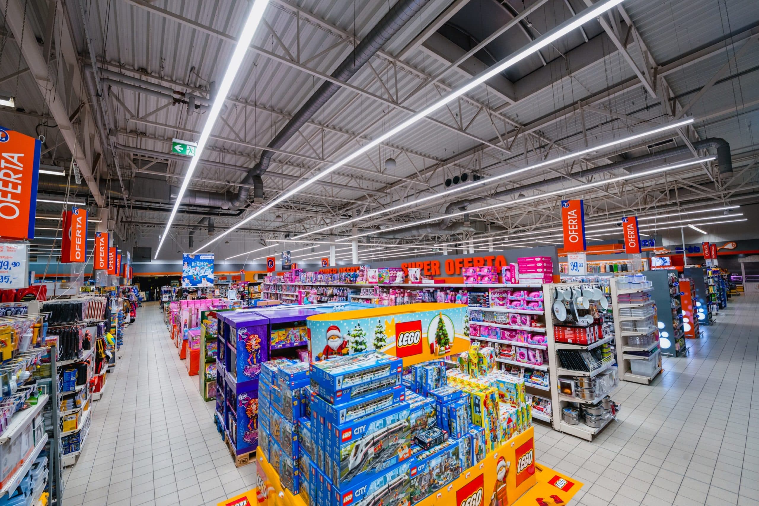 Oprawy Lumiline w sklepie Leclerc - Luxon LED